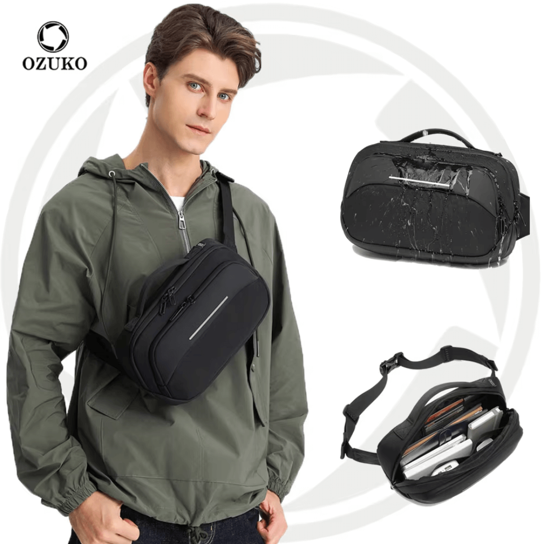 Ozuko-9551-Multifunctional-Anti-Theft-Waterproof-Crossbody-Shoulder-Bag