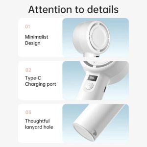 Plextone-F2-5-Gear-Handheld-Fan-With-Display