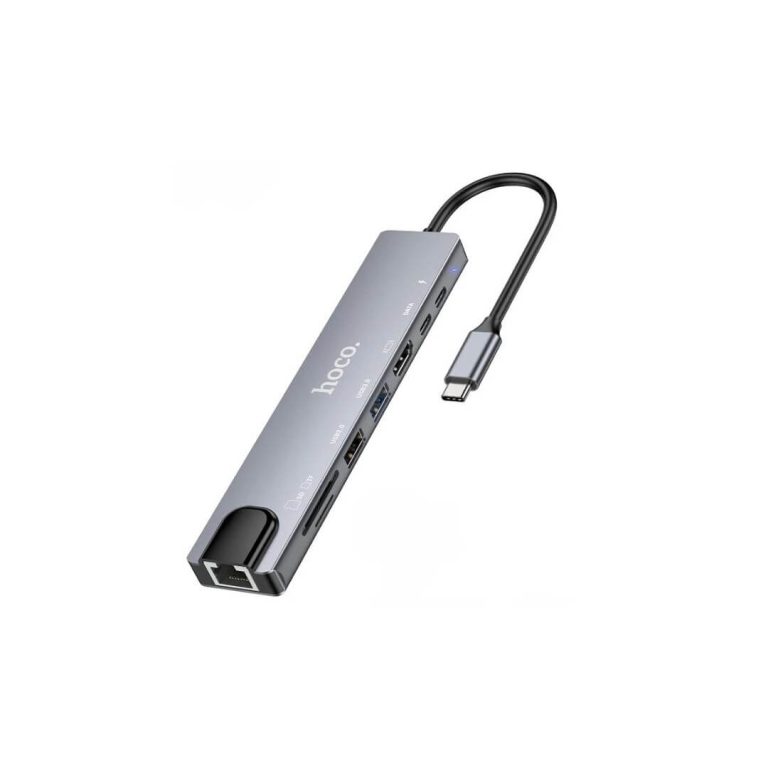 Hoco DUP09 8-in-1 Converter Adapter Price in Bangladesh