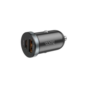 Hoco-DZ19-PD30QC3.0-Dual-Port-Car-Charger