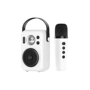 SoundPEATS-Hi-Singing-Karaoke-Portable-Speaker-and-Mic-with-Colorful-Lights