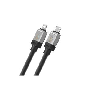 Baseus-Cable-Type-c-To-Lightning-Cable-Series-CoolPlay-Series-Fast-Charging-20W-1m-Black-price-in-Bangladesh