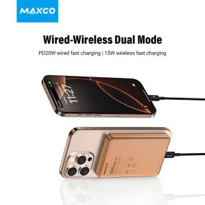 MAXCO-MP39-10000mAh-20W-Legend-2-Magnetic-Wireless-Charging-Power-Bank