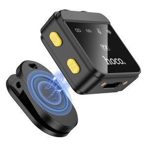Hoco-L17-Dual-Mic-Magnetic-Lavalier-Wireless-Digital-Microphone-2