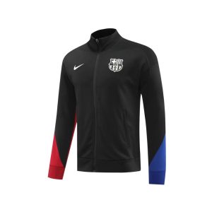 Barcelona-Black-Windbreaker-Training-Jacket-2025