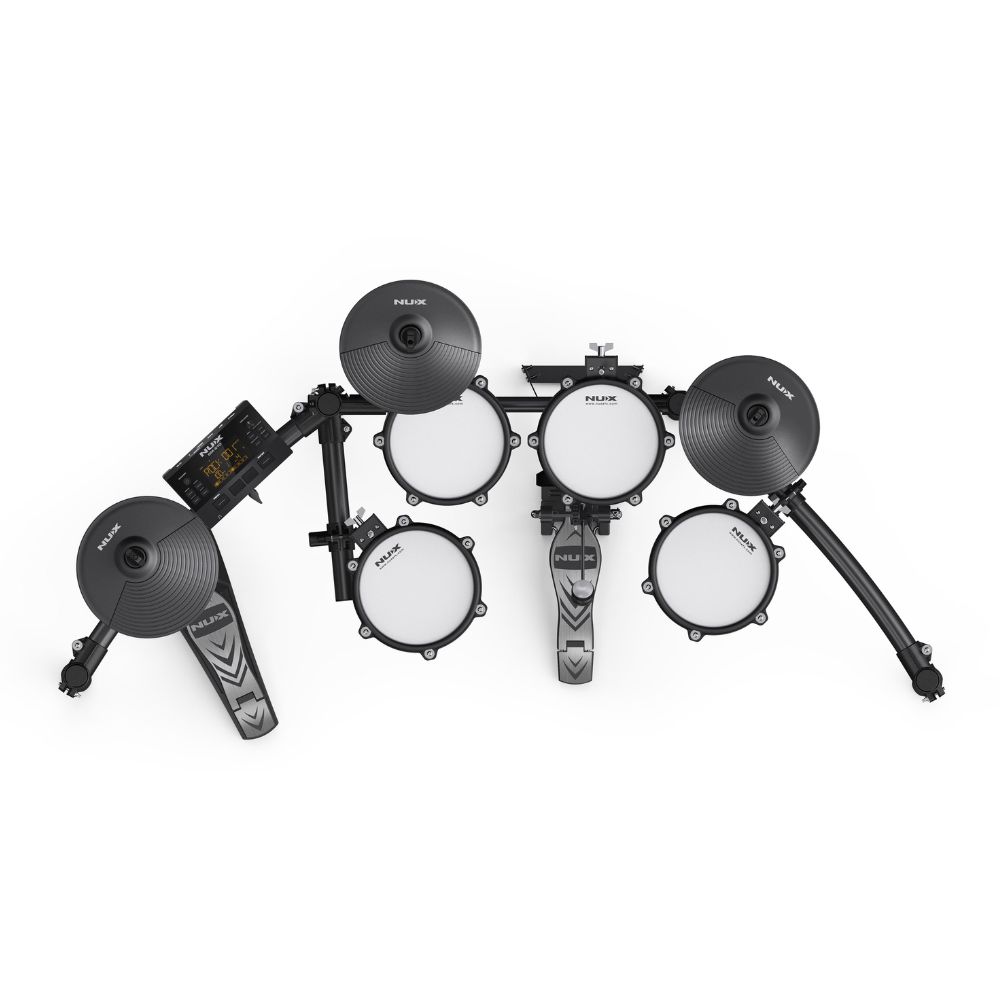 Nux-Audio-DM-210-All-Mesh-Head-Digital-Drum-Kit-3
