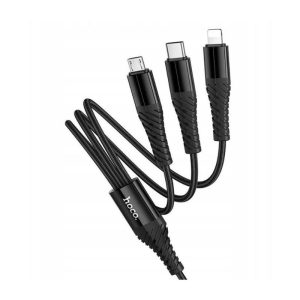 Hoco-X123-Victory-3-in-1-Charging-Cable-2