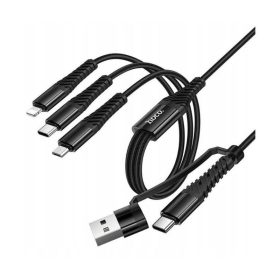 Hoco-X123-Victory-3-in-1-Charging-Cable