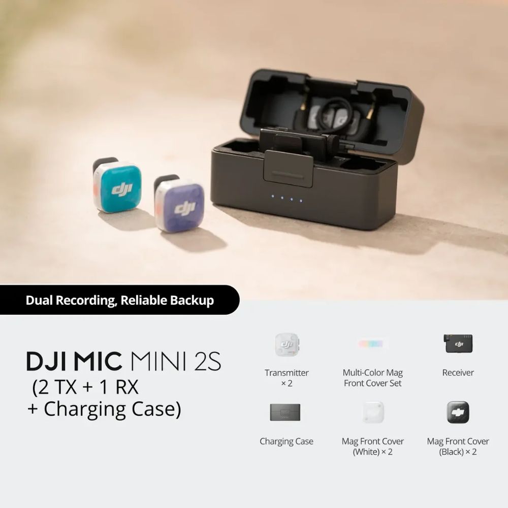 DJI-Mic-Mini-2S-Wireless-Microphone-System-at-best-prices
