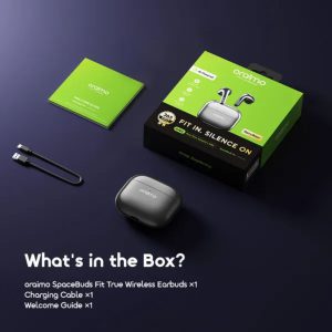 Oraimo-SpaceBuds-Fit-ANC-6-Mic-Wireless-Earbuds-in-the-box