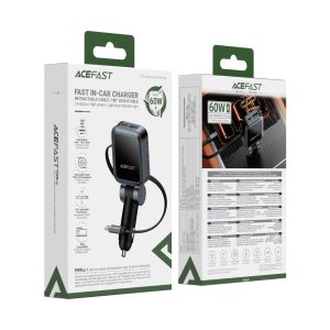 Acefast-B26-60W-Fast-Charge-Car-Charger-Box