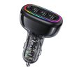 Usams-US-CC170-C34-PD30W-48W-4-port-Transparent-Car-Fast-Charger